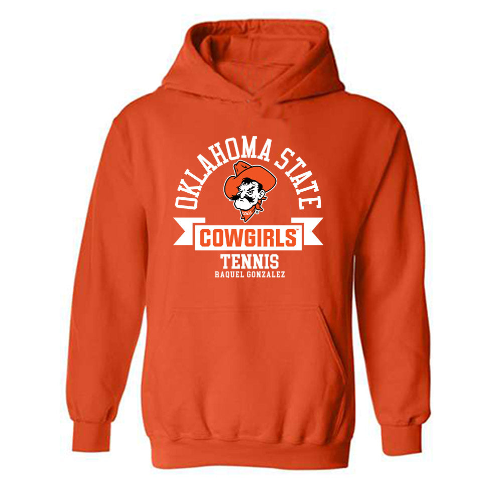 Oklahoma State - NCAA Women's Tennis : Raquel Gonzalez - Classic Fashion Shersey Hooded Sweatshirt