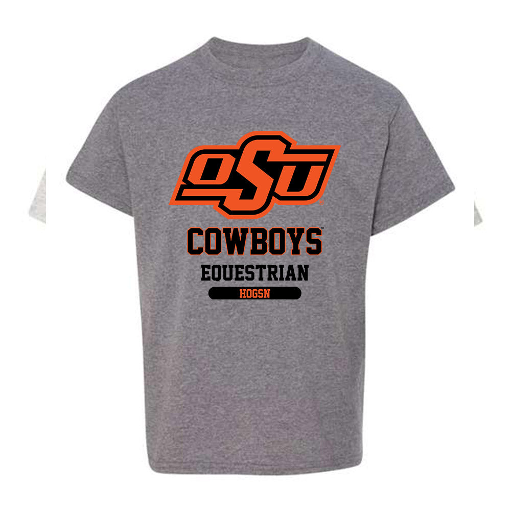 Oklahoma State - NCAA Equestrian : Riley Hogsn - Classic Fashion Shersey Youth T-Shirt