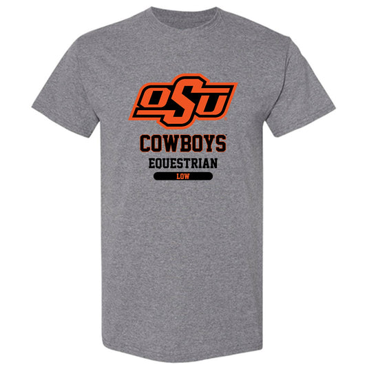 Oklahoma State - NCAA Equestrian : Lourdes Low - Classic Fashion Shersey T-Shirt-0