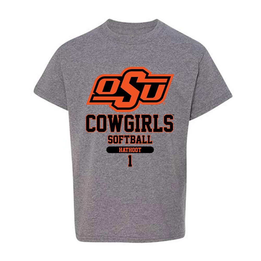 Oklahoma State - NCAA Softball : Rachael Hathoot - Classic Fashion Shersey Youth T-Shirt-0