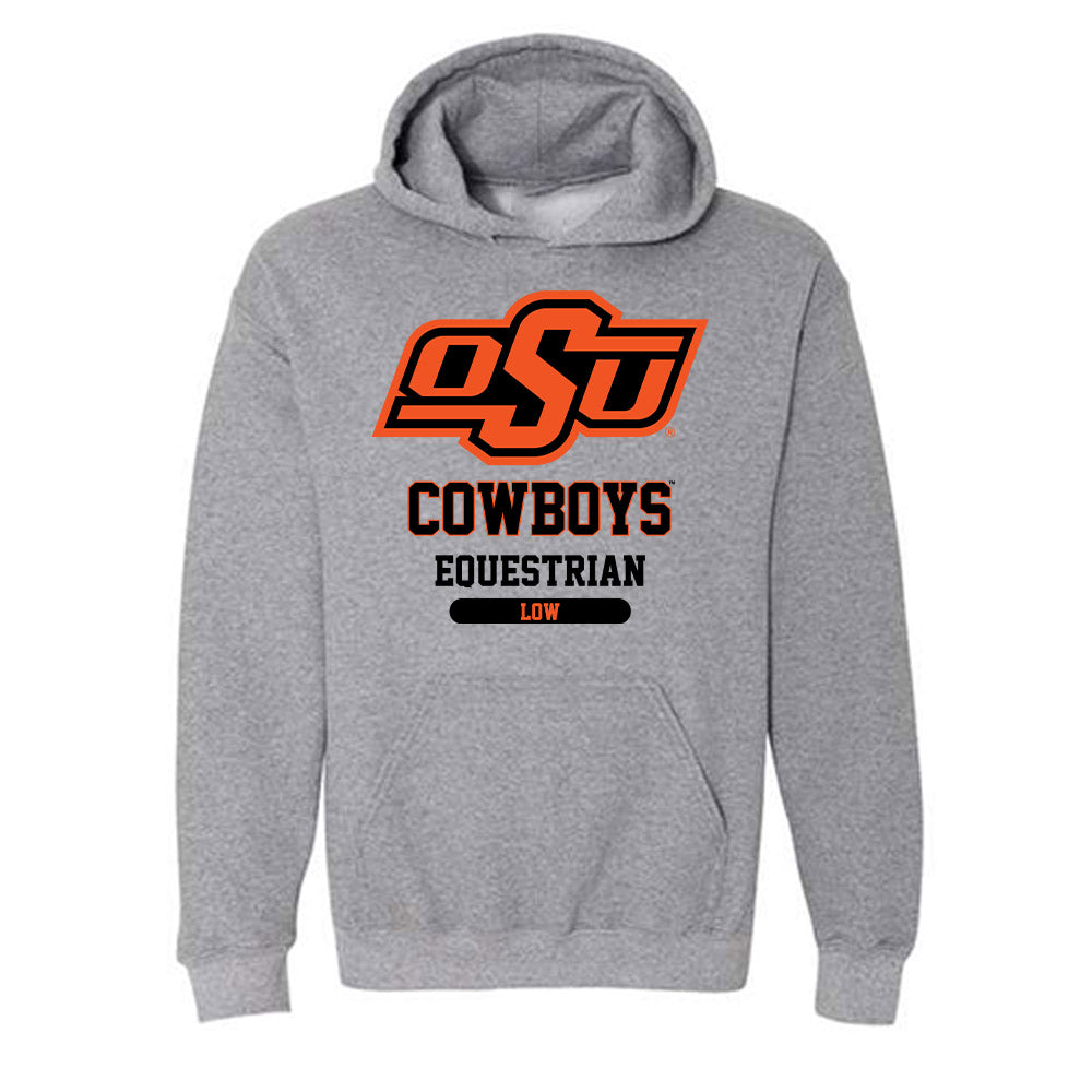 Oklahoma State - NCAA Equestrian : Lourdes Low - Classic Fashion Shersey Hooded Sweatshirt-0