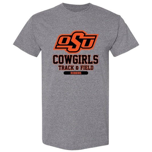 Oklahoma State - NCAA Women's Track & Field : Emma Robbins - Classic Fashion Shersey T-Shirt-0