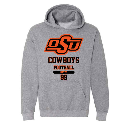 Oklahoma State - NCAA Football : Iman Oates - Classic Fashion Shersey Hooded Sweatshirt