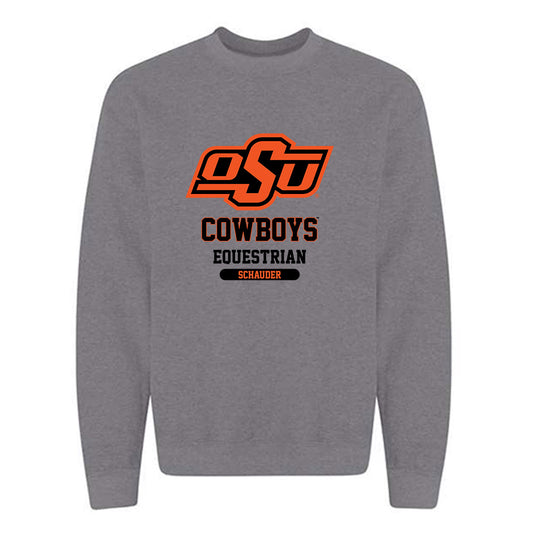 Oklahoma State - NCAA Equestrian : Avery Schauder - Classic Fashion Shersey Crewneck Sweatshirt