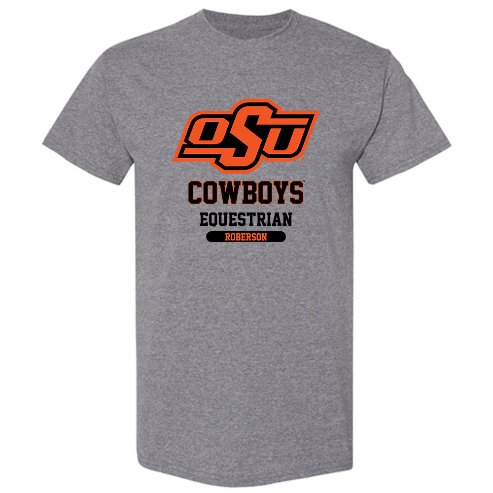 Oklahoma State - NCAA Equestrian : June Roberson - Classic Fashion Shersey T-Shirt