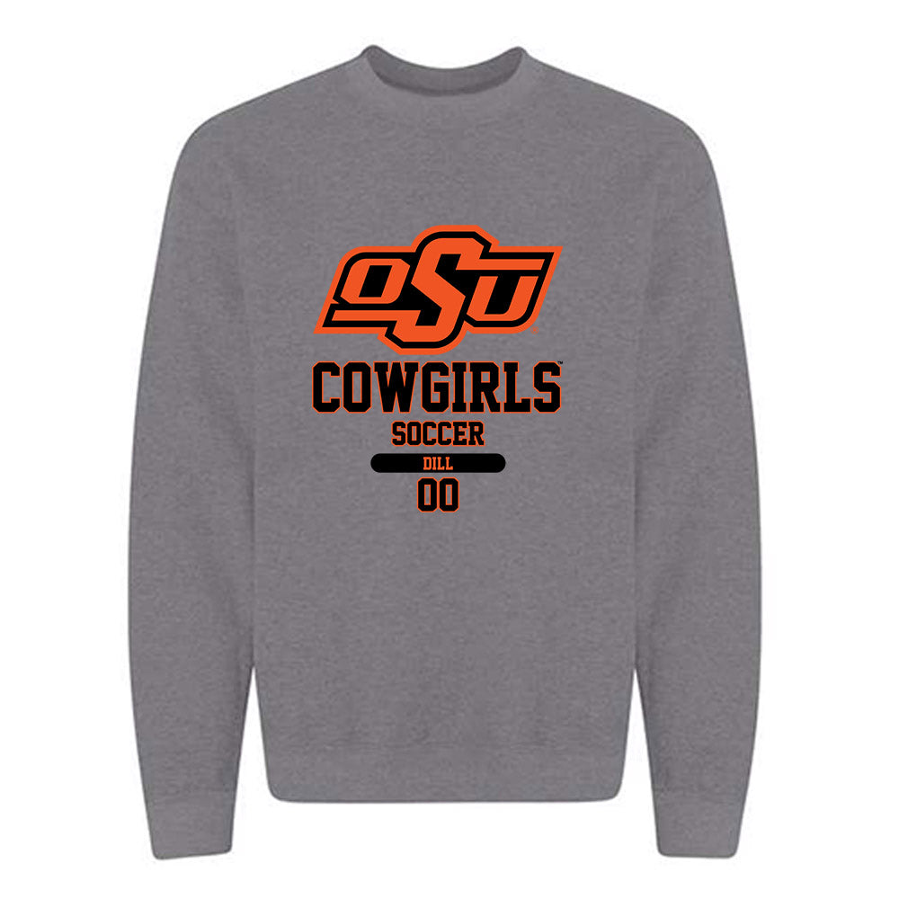 Oklahoma State - NCAA Women's Soccer : Caroline Dill - Classic Fashion Shersey Crewneck Sweatshirt-0