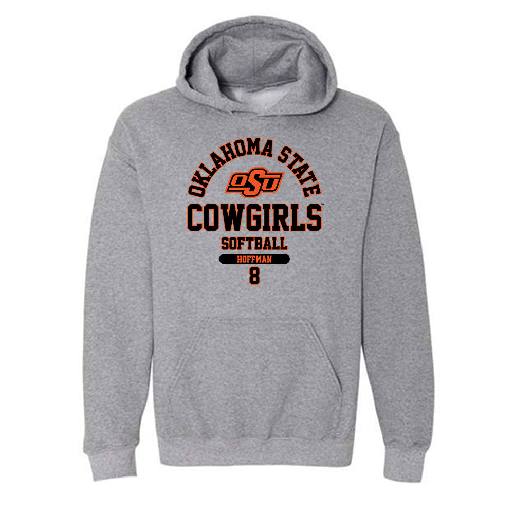 Oklahoma State - NCAA Softball : Madison Hoffman - Classic Fashion Shersey Hooded Sweatshirt-0