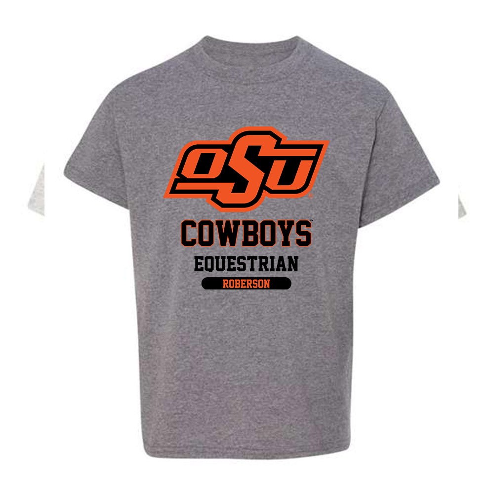 Oklahoma State - NCAA Equestrian : June Roberson - Classic Fashion Shersey Youth T-Shirt