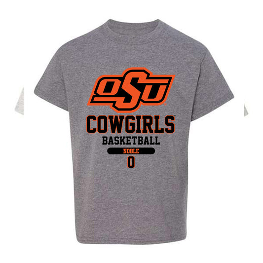 Oklahoma State - NCAA Women's Basketball : Quincy Noble - Classic Fashion Shersey Youth T-Shirt