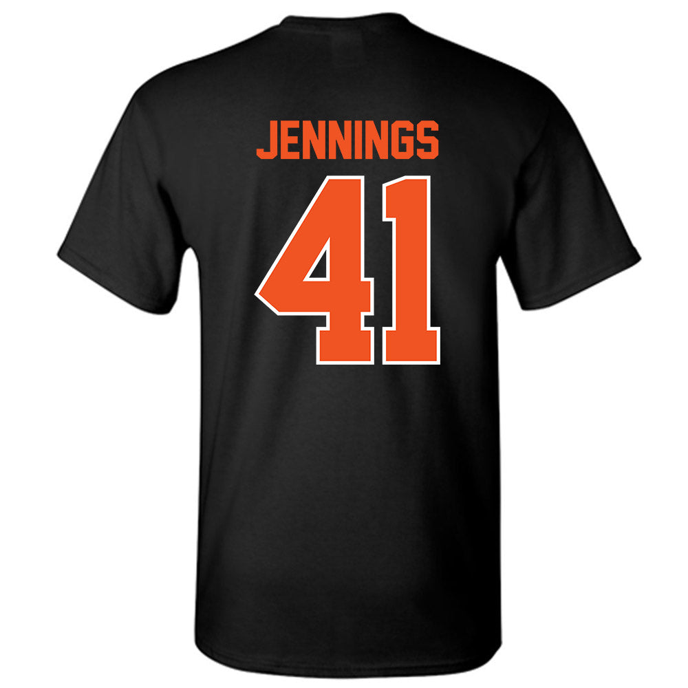 Oklahoma State - NCAA Baseball : Parker Jennings - Sports Shersey T-Shirt-1