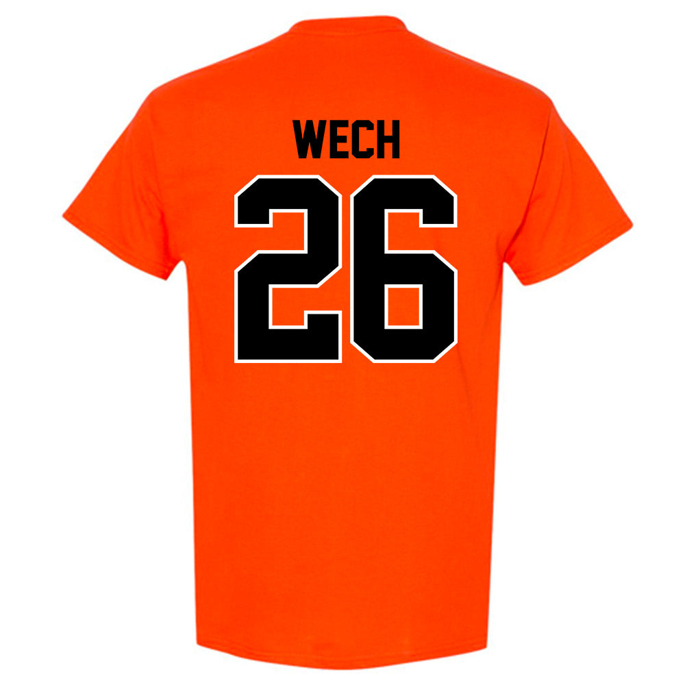 Oklahoma State - NCAA Baseball : Noah Wech - Sports Shersey T-Shirt-1