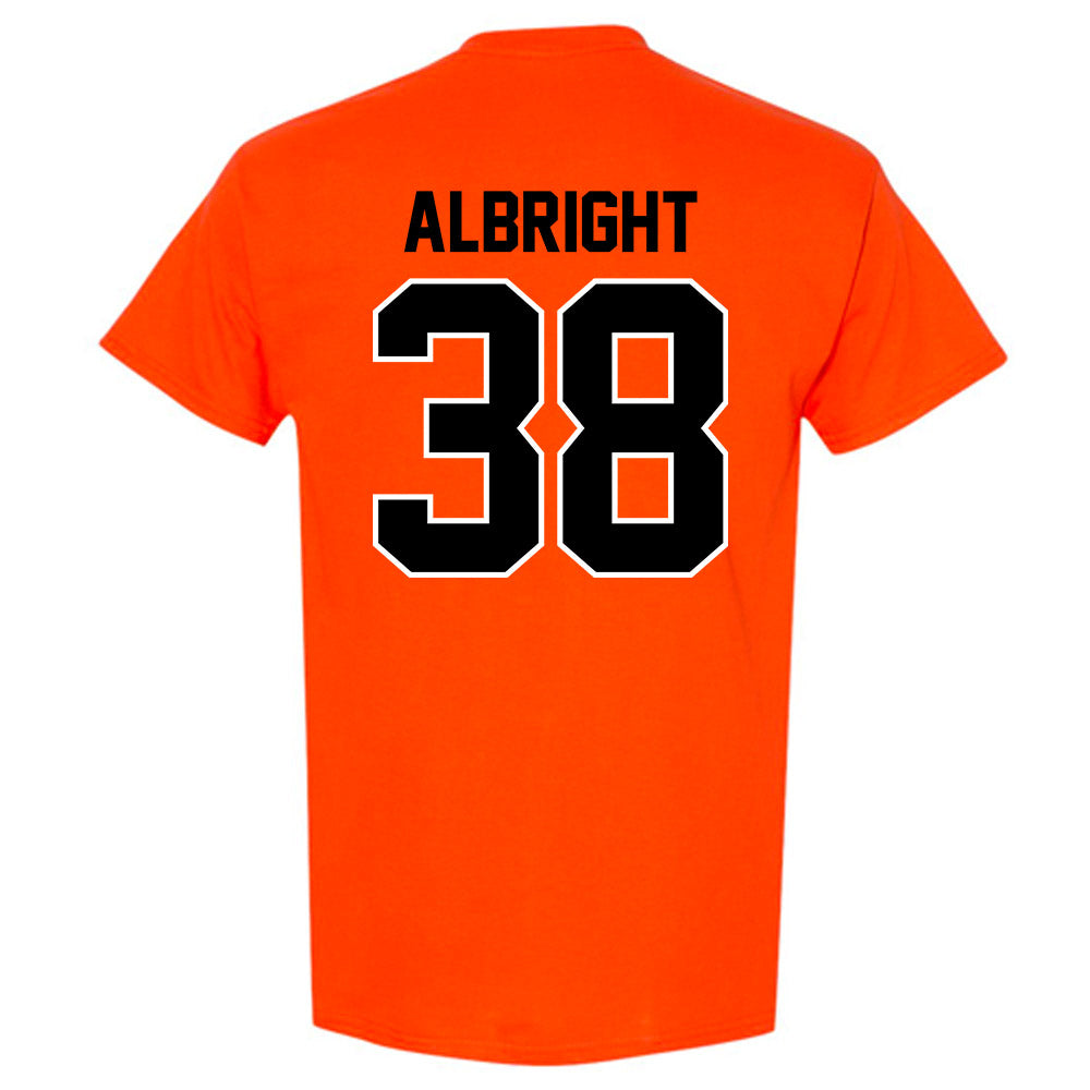 Oklahoma State - NCAA Baseball : Gaige Albright - Sports Shersey T-Shirt-1