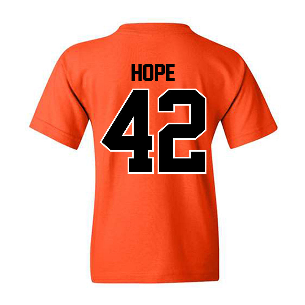 Oklahoma State - NCAA Baseball : Jett Hope - Sports Shersey Youth T-Shirt-1