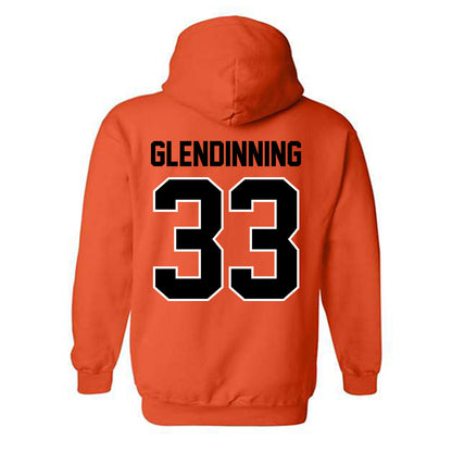 Oklahoma State - NCAA Baseball : Lucas Glendinning - Sports Shersey Hooded Sweatshirt-1