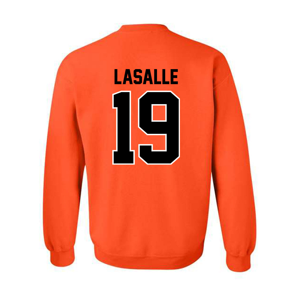 Oklahoma State - NCAA Baseball : Donovan Lasalle - Crewneck Sweatshirt Sports Shersey