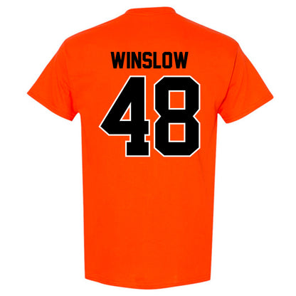 Oklahoma State - NCAA Baseball : Drew Winslow - Sports Shersey T-Shirt-1