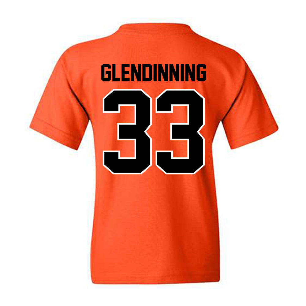 Oklahoma State - NCAA Baseball : Lucas Glendinning - Sports Shersey Youth T-Shirt-1