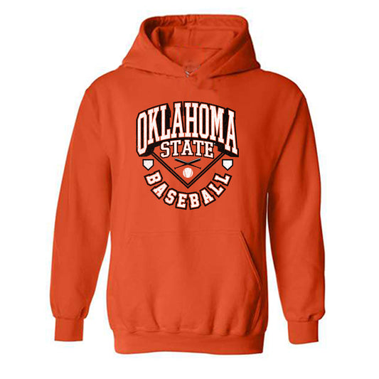 Oklahoma State - NCAA Baseball : Jett Hope - Sports Shersey Hooded Sweatshirt-0