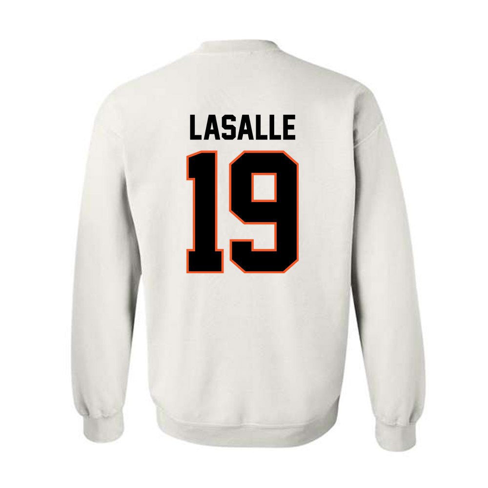 Oklahoma State - NCAA Baseball : Donovan Lasalle - Crewneck Sweatshirt Sports Shersey