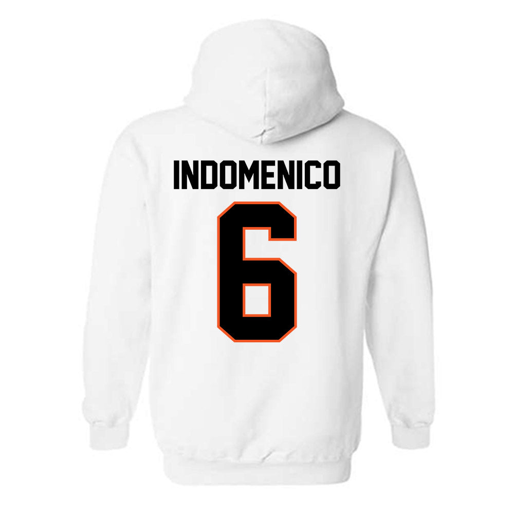 Oklahoma State - NCAA Baseball : Remo Indomenico - Sports Shersey Hooded Sweatshirt-1