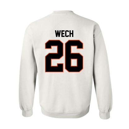 Oklahoma State - NCAA Baseball : Noah Wech - Sports Shersey Crewneck Sweatshirt-1
