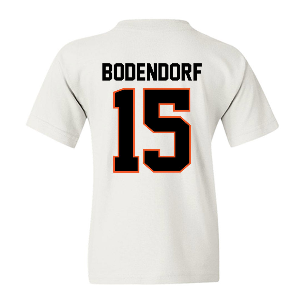 Oklahoma State - NCAA Baseball : Harrison Bodendorf - Sports Shersey Youth T-Shirt-1