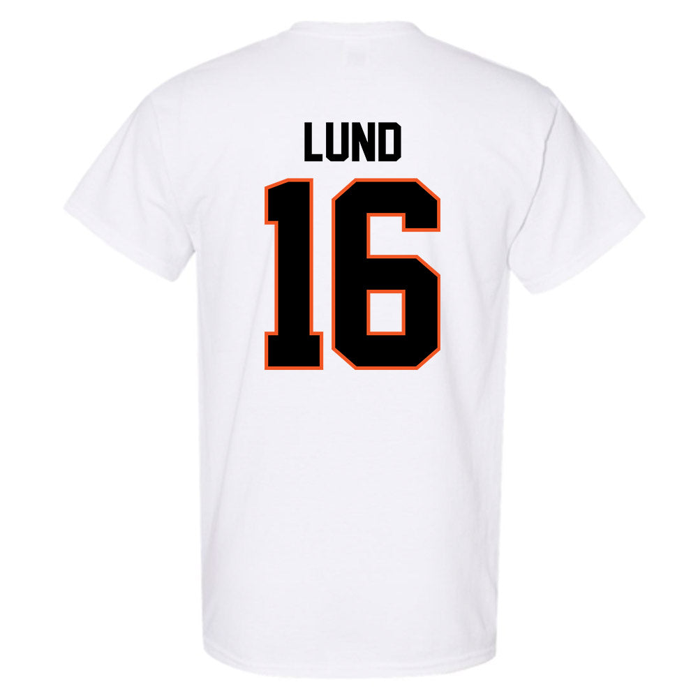 Oklahoma State - NCAA Baseball : Ethan Lund - Sports Shersey T-Shirt-1