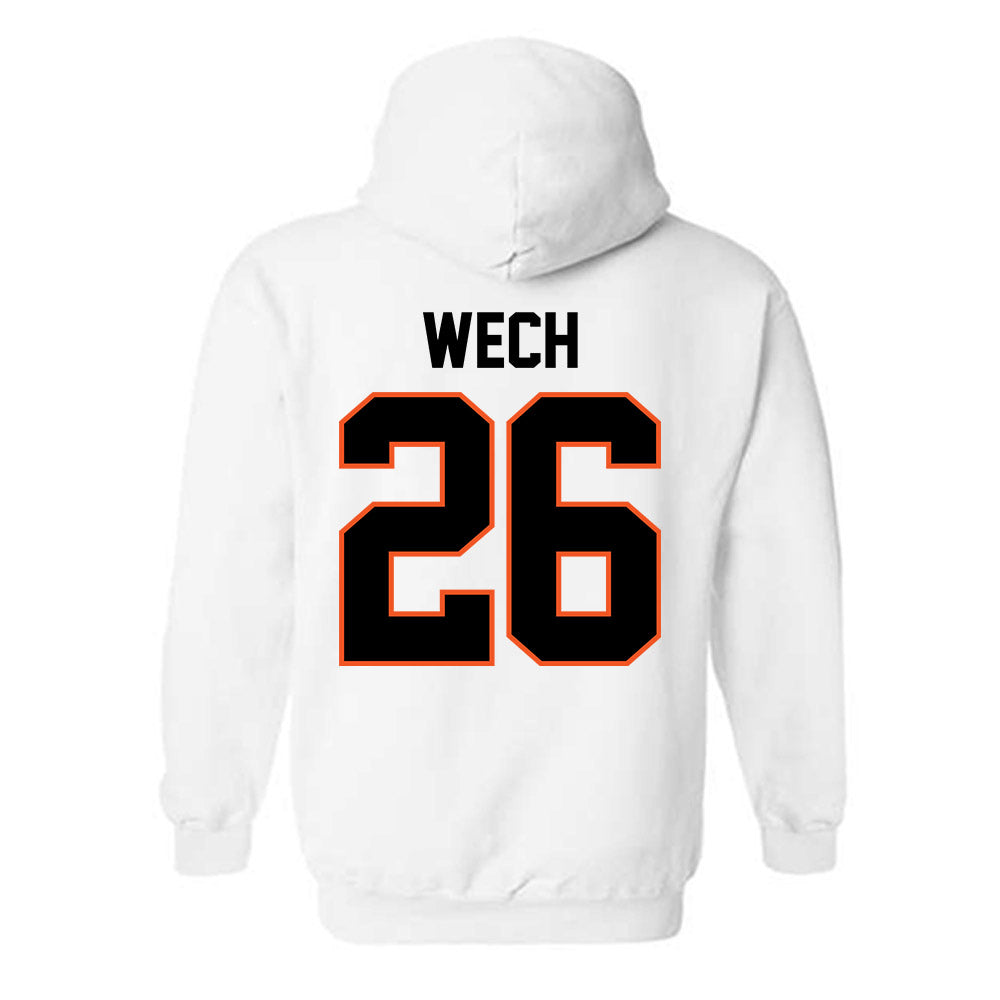 Oklahoma State - NCAA Baseball : Noah Wech - Sports Shersey Hooded Sweatshirt-1