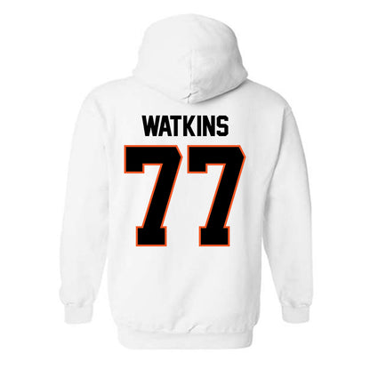 Oklahoma State - NCAA Baseball : Hunter Watkins - Sports Shersey Hooded Sweatshirt-1