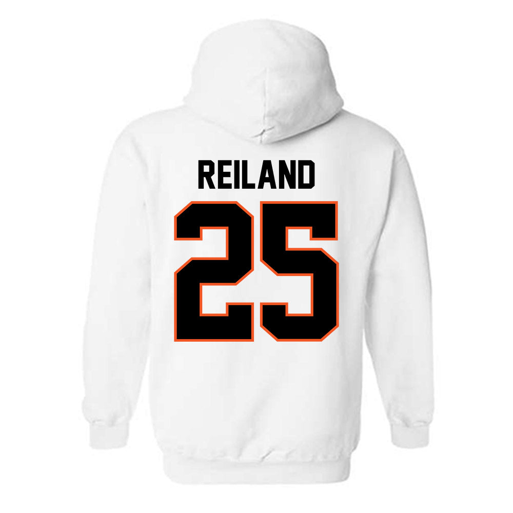 Oklahoma State - NCAA Baseball : Ben Reiland - Sports Shersey Hooded Sweatshirt-1