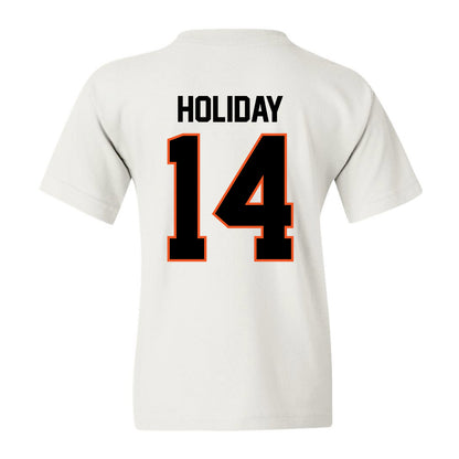 Oklahoma State - NCAA Baseball : Brian Holiday - Youth T-Shirt Sports Shersey