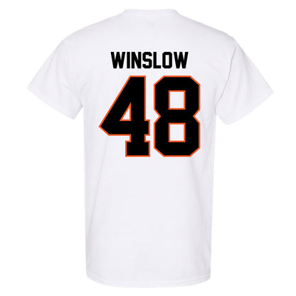 Oklahoma State - NCAA Baseball : Drew Winslow - Sports Shersey T-Shirt-1