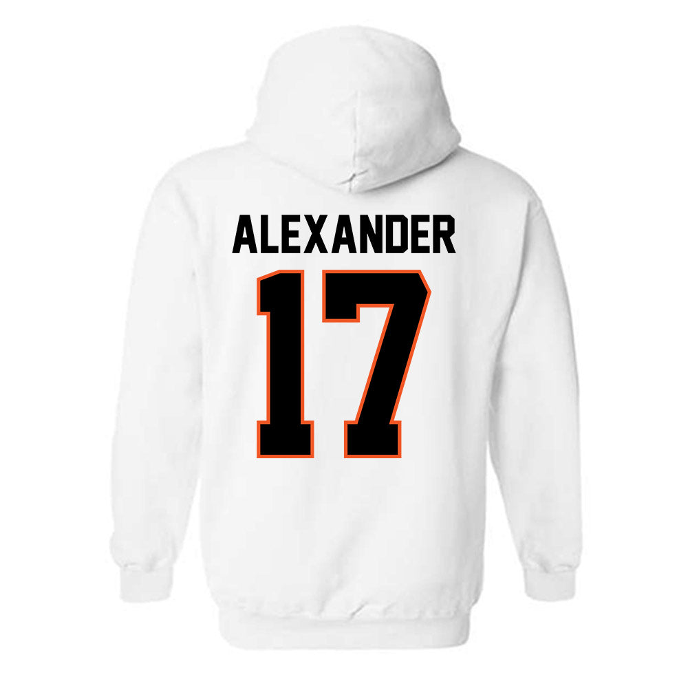 Oklahoma State - NCAA Baseball : Elijah Alexander - Sports Shersey Hooded Sweatshirt