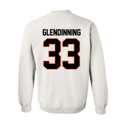 Oklahoma State - NCAA Baseball : Lucas Glendinning - Sports Shersey Crewneck Sweatshirt-1