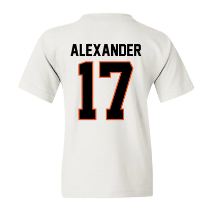 Oklahoma State - NCAA Baseball : Elijah Alexander - Sports Shersey Youth T-Shirt