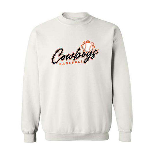 Oklahoma State - NCAA Baseball : Donovan Lasalle - Sports Shersey Crewneck Sweatshirt-0