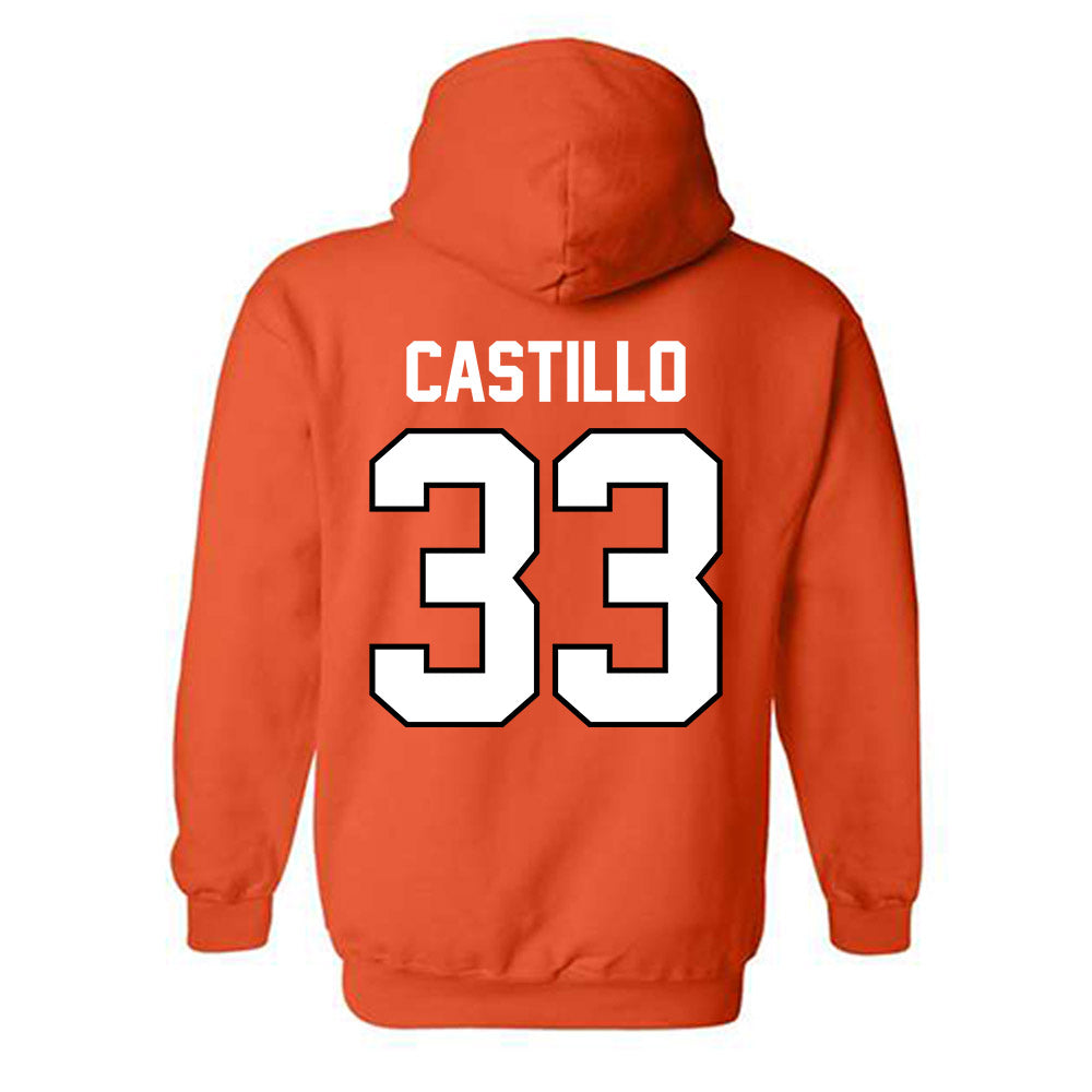 Oklahoma State - NCAA Softball : Gabby Castillo - Sports Shersey Hooded Sweatshirt-1