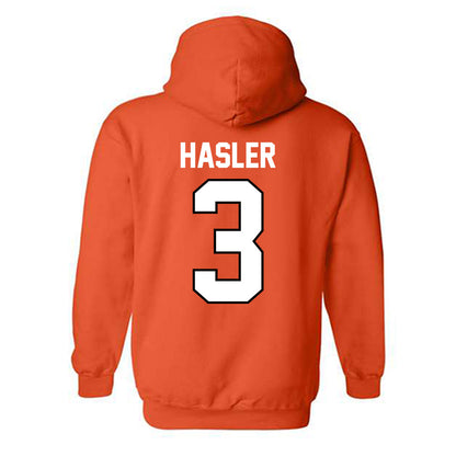 Oklahoma State - NCAA Softball : Amanda Hasler - Sports Shersey Hooded Sweatshirt-1