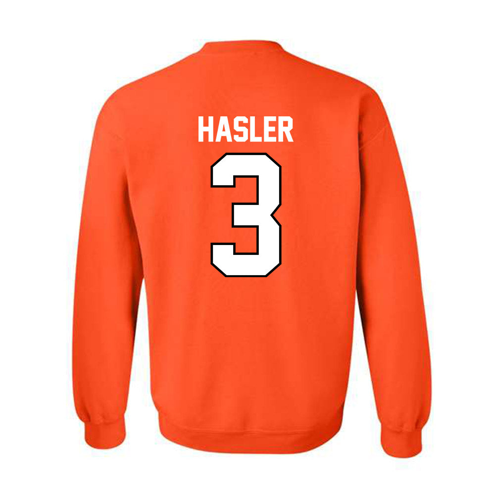 Oklahoma State - NCAA Softball : Amanda Hasler - Sports Shersey Crewneck Sweatshirt-1