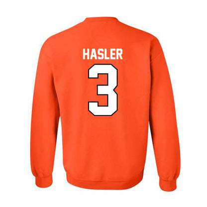 Oklahoma State - NCAA Softball : Amanda Hasler - Sports Shersey Crewneck Sweatshirt-1