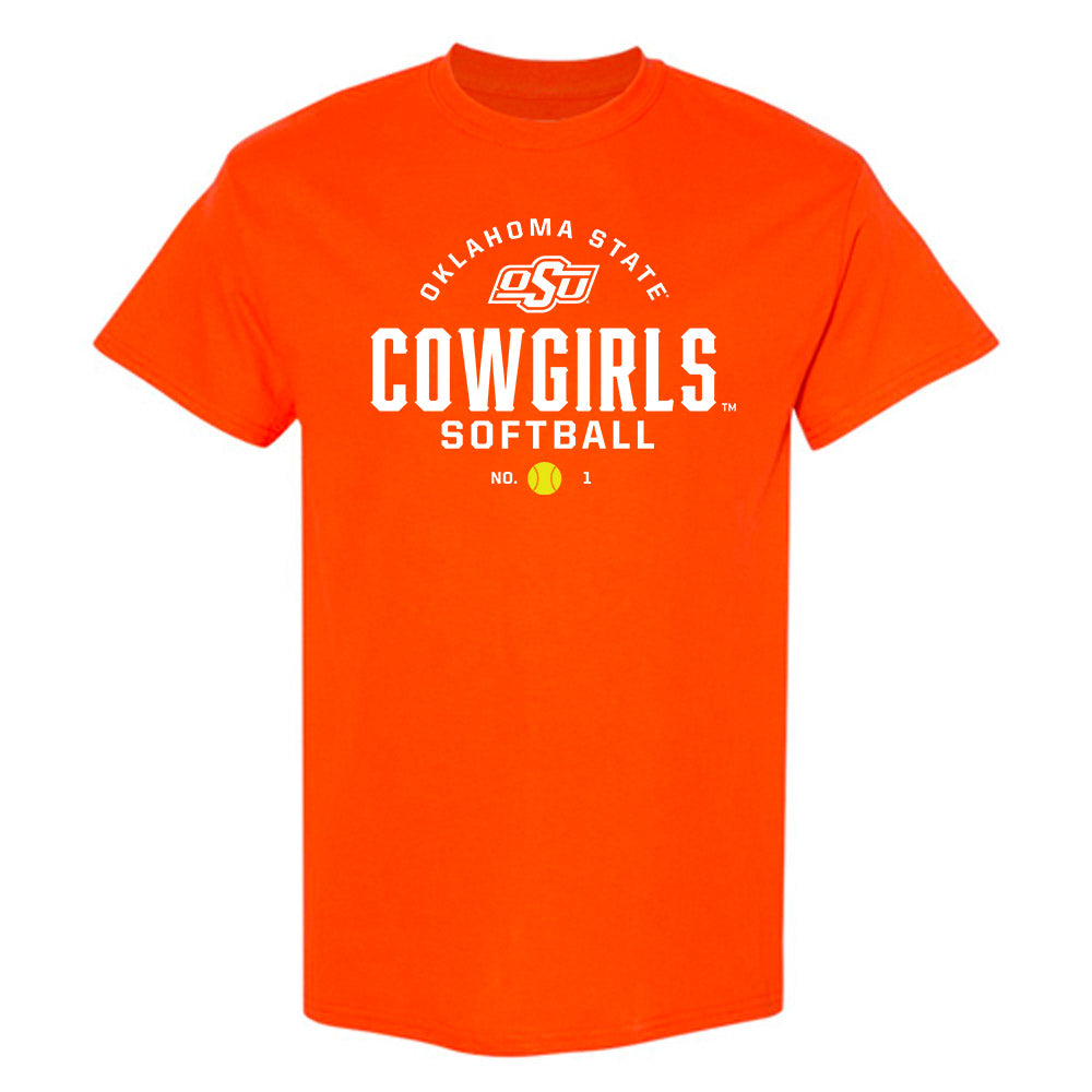 Oklahoma State - NCAA Softball : Rachael Hathoot - Sports Shersey T-Shirt-0