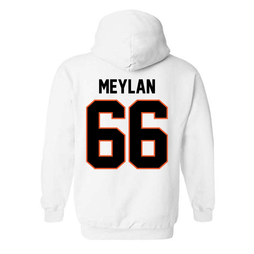 Oklahoma State - NCAA Softball : Ruby Meylan - Sports Shersey Hooded Sweatshirt-1
