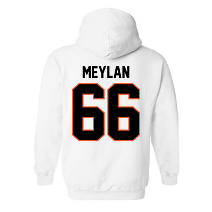 Oklahoma State - NCAA Softball : Ruby Meylan - Sports Shersey Hooded Sweatshirt-1