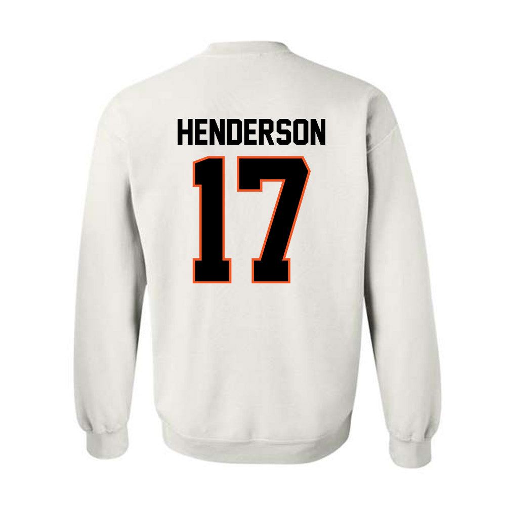 Oklahoma State - NCAA Softball : Montgomery Henderson - Sports Shersey Crewneck Sweatshirt-1
