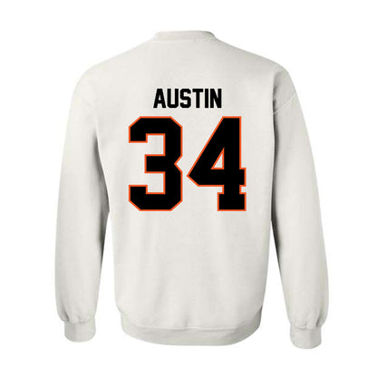Oklahoma State - NCAA Softball : Jayelle Austin - Sports Shersey Crewneck Sweatshirt-1