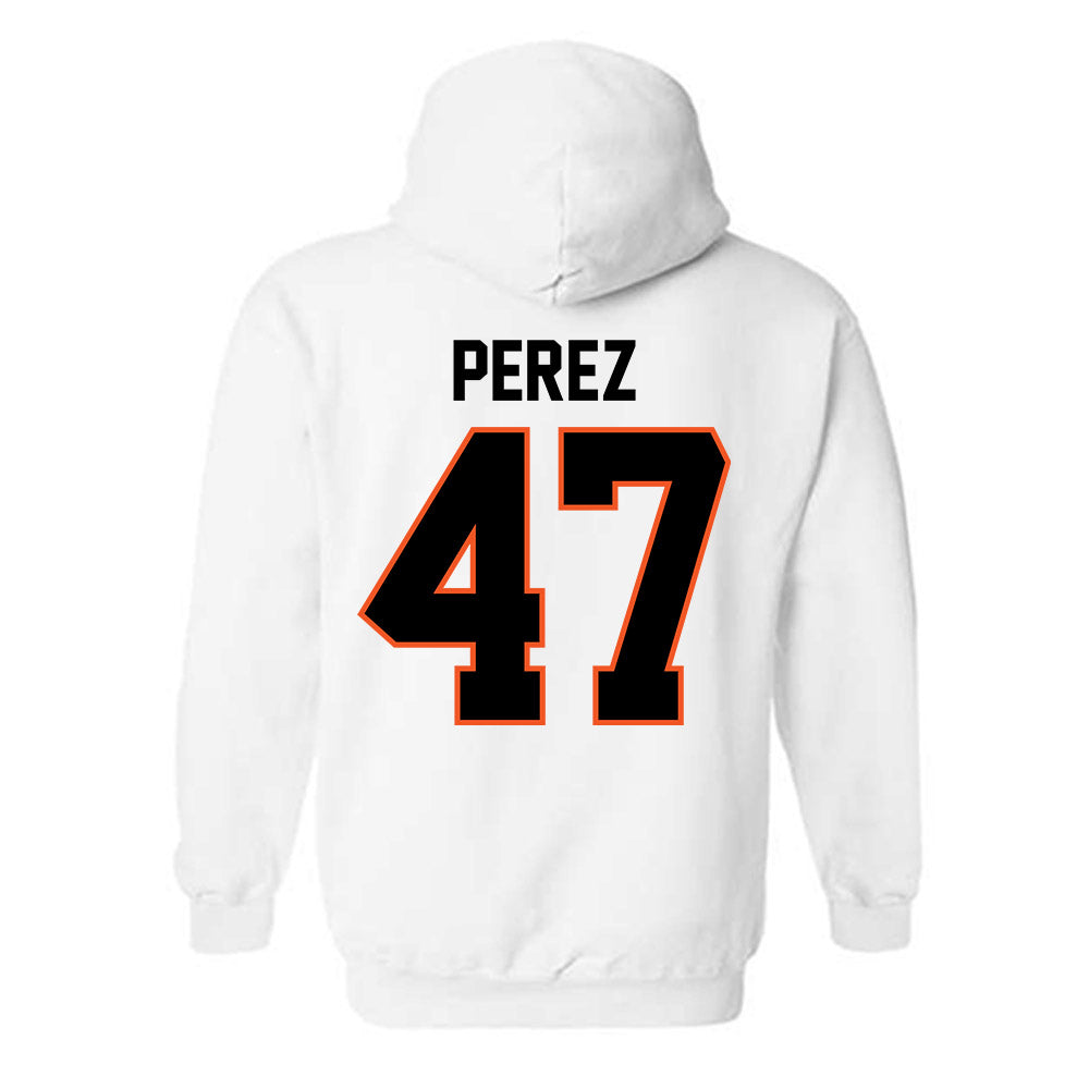 Oklahoma State - NCAA Softball : Lena Perez - Sports Shersey Hooded Sweatshirt-1