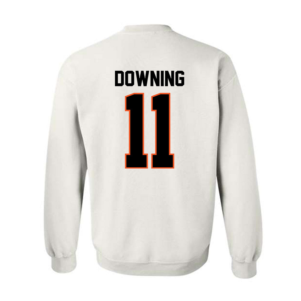 Oklahoma State - NCAA Softball : Preslee Downing - Sports Shersey Crewneck Sweatshirt-1