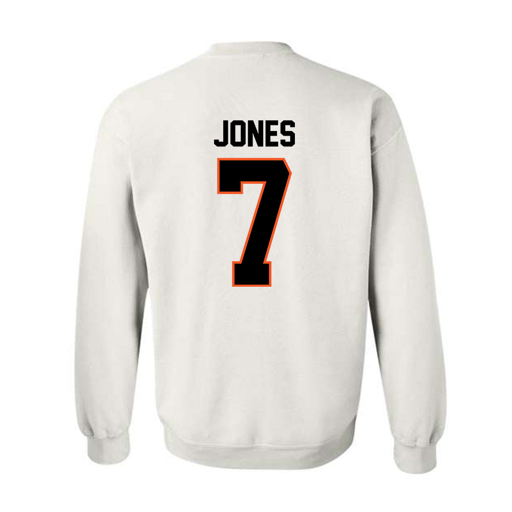 Oklahoma State - NCAA Softball : Aubrey Jones - Sports Shersey Crewneck Sweatshirt-1
