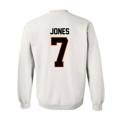 Oklahoma State - NCAA Softball : Aubrey Jones - Sports Shersey Crewneck Sweatshirt-1