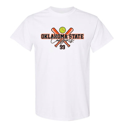 Oklahoma State - NCAA Softball : Kaya Booker - Sports Shersey T-Shirt-0